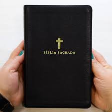 Biblia Sagrada NVI Couro Soft Leitura Perfeita Letra Gigante Preta - Imagem 4