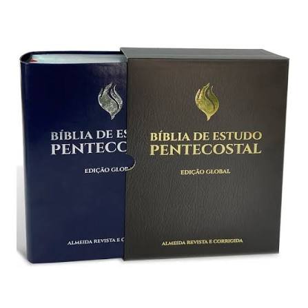 Bíblia de Estudo Pentecostal Grande Preta Edição Global - Imagem 3