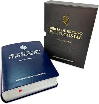 Bíblia de Estudo Pentecostal Grande Preta Edição Global - Imagem 4