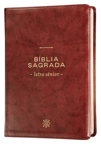 Bíblia Sagrada NVI - Letra Sênior - Capa Luxo Vinho - Leitura Perfeita - Imagem 2